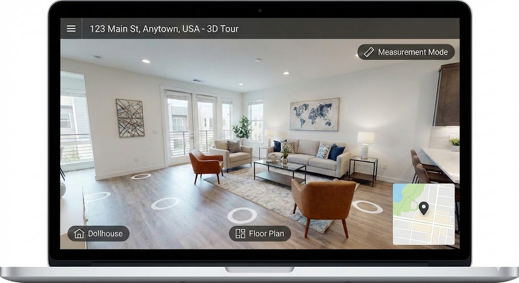 Virtual home tour example used in East Atlanta listings